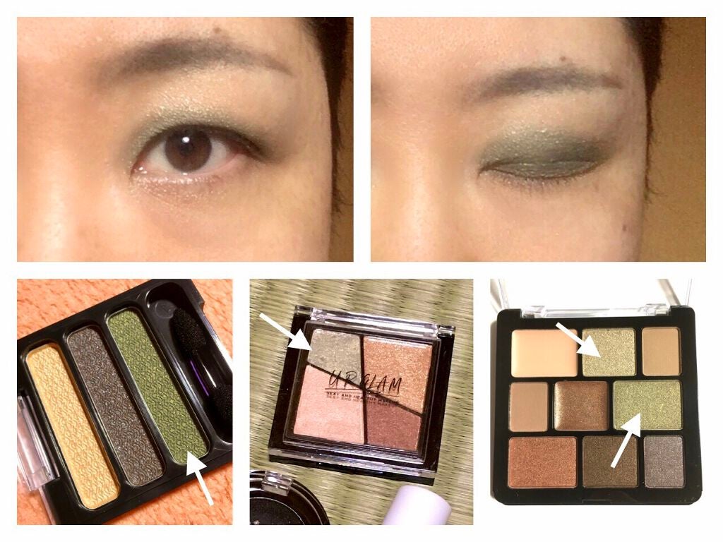 3色アイシャドウ/crayontouch-me/アイシャドウパレットを使ったクチコミ(1枚目)