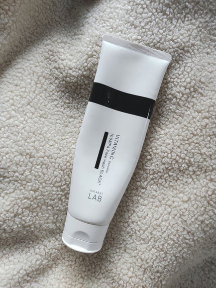 ラボ V 酵素洗顔フォーム ブラック/unlabel/洗顔フォームを使ったクチコミ(1枚目)
