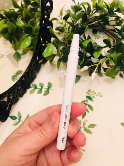 リキッドアイライナー/ルルズコスメティコ/リキッドアイライナーを使ったクチコミ(4枚目)