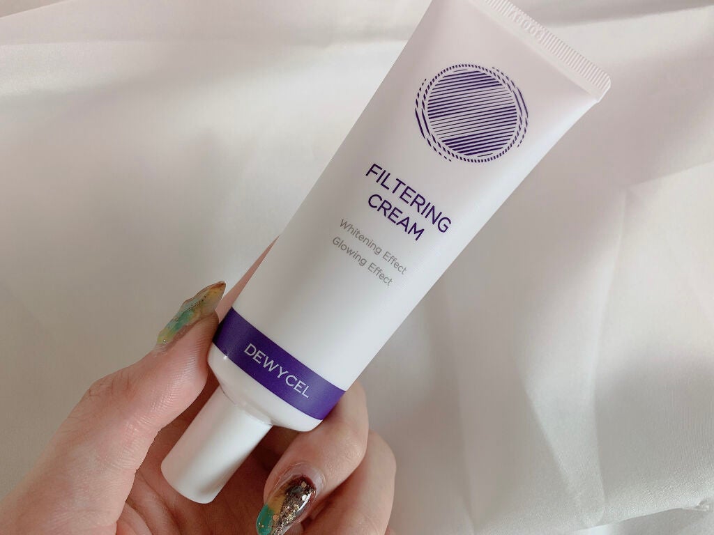 フィルタリングクリーム/DEWYCEL/日焼け止めクリームを使ったクチコミ(4枚目)