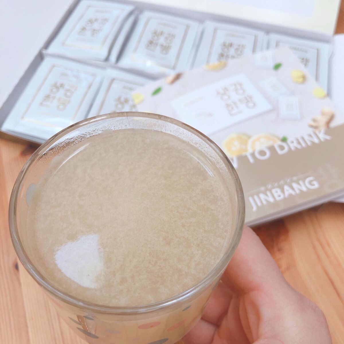 JINBANG GINGER YUZU/JINBANG/美容ドリンクを使ったクチコミ（3枚目）