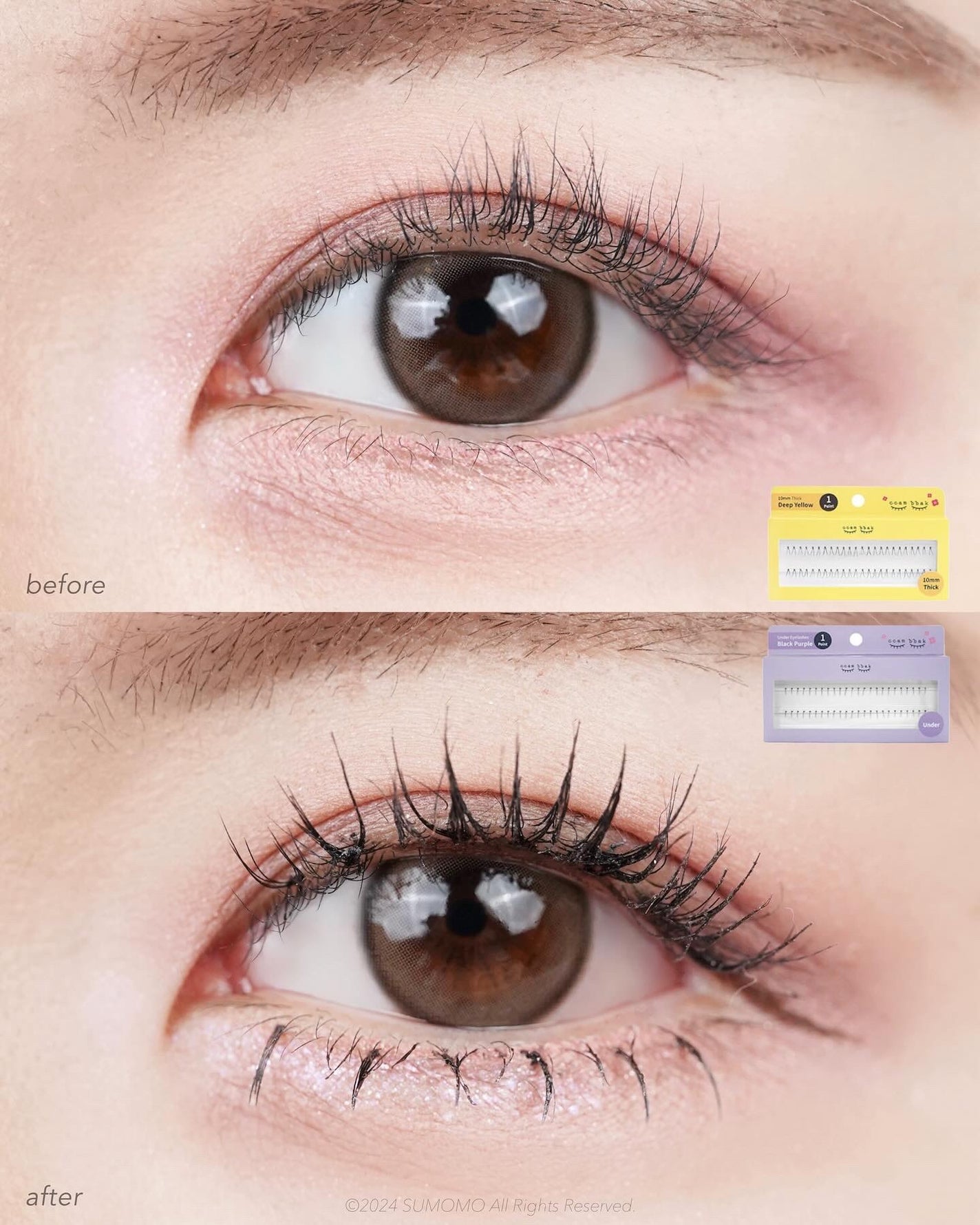 CCAMBBAK idol つけまつげ/eotd/つけまつげを使ったクチコミ(7枚目)