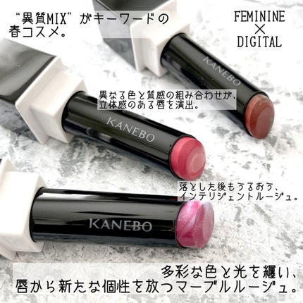 カネボウ モイスチャールージュネオ/KANEBO/口紅を使ったクチコミ(2枚目)