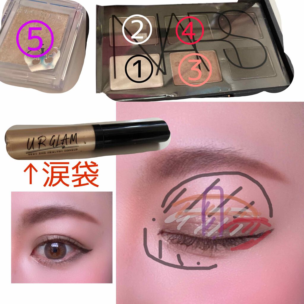 プリズム パウダーアイカラー 007/リンメル ロンドン/単色アイシャドウを使ったクチコミ（2枚目）