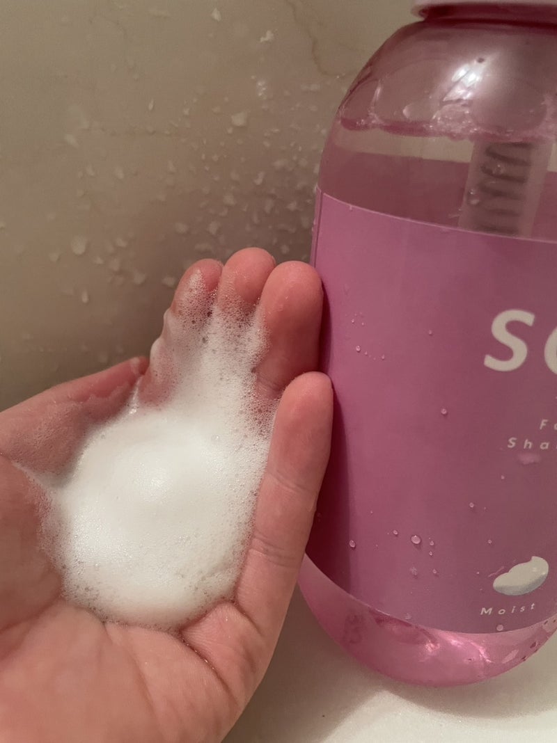 モイスト泡シャンプー〈フローラルムスクの香り〉/SGNI/市販シャンプーを使ったクチコミ(2枚目)