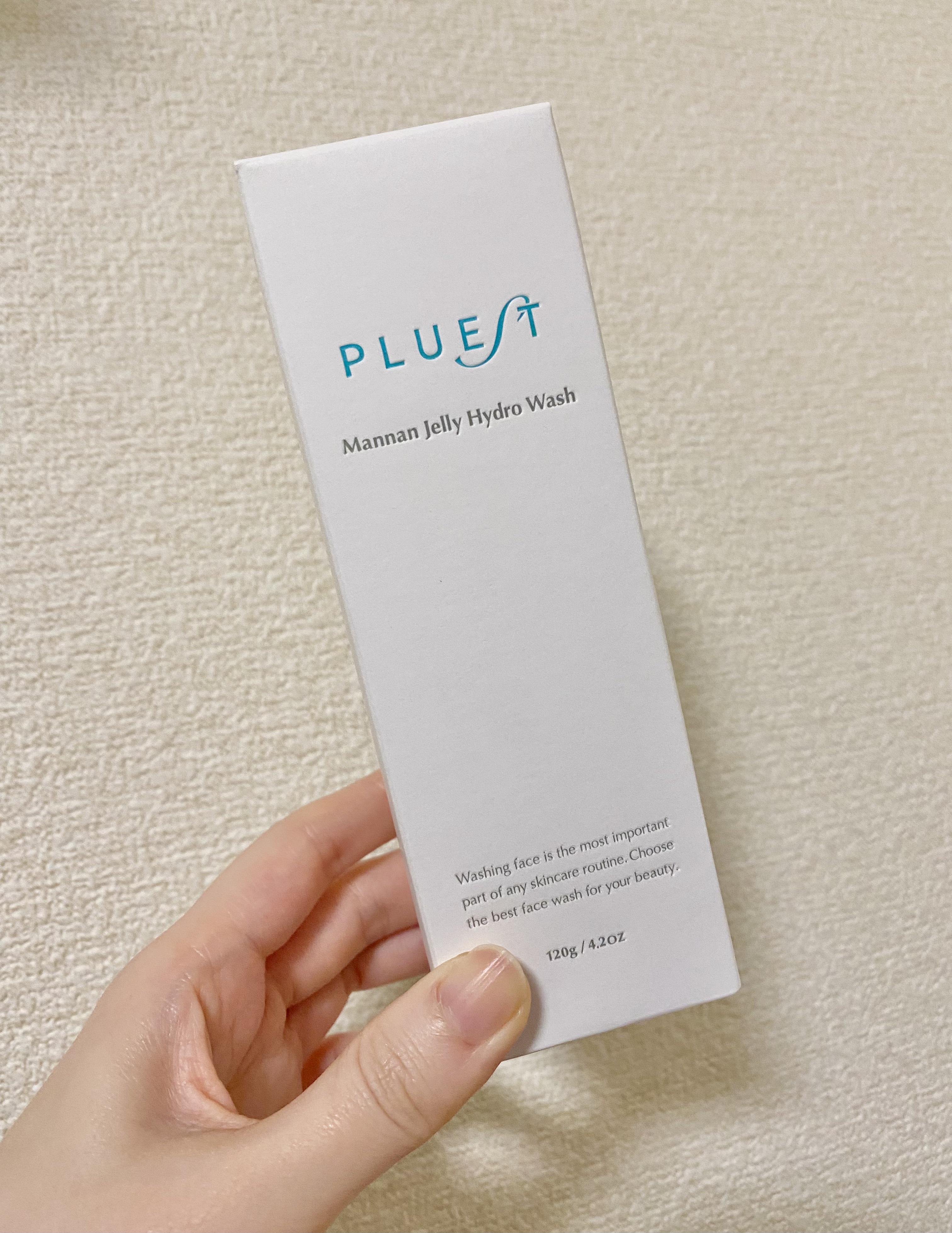 マンナンジェリーハイドロウォッシュ/PLUEST/洗顔料を使ったクチコミ（1枚目）