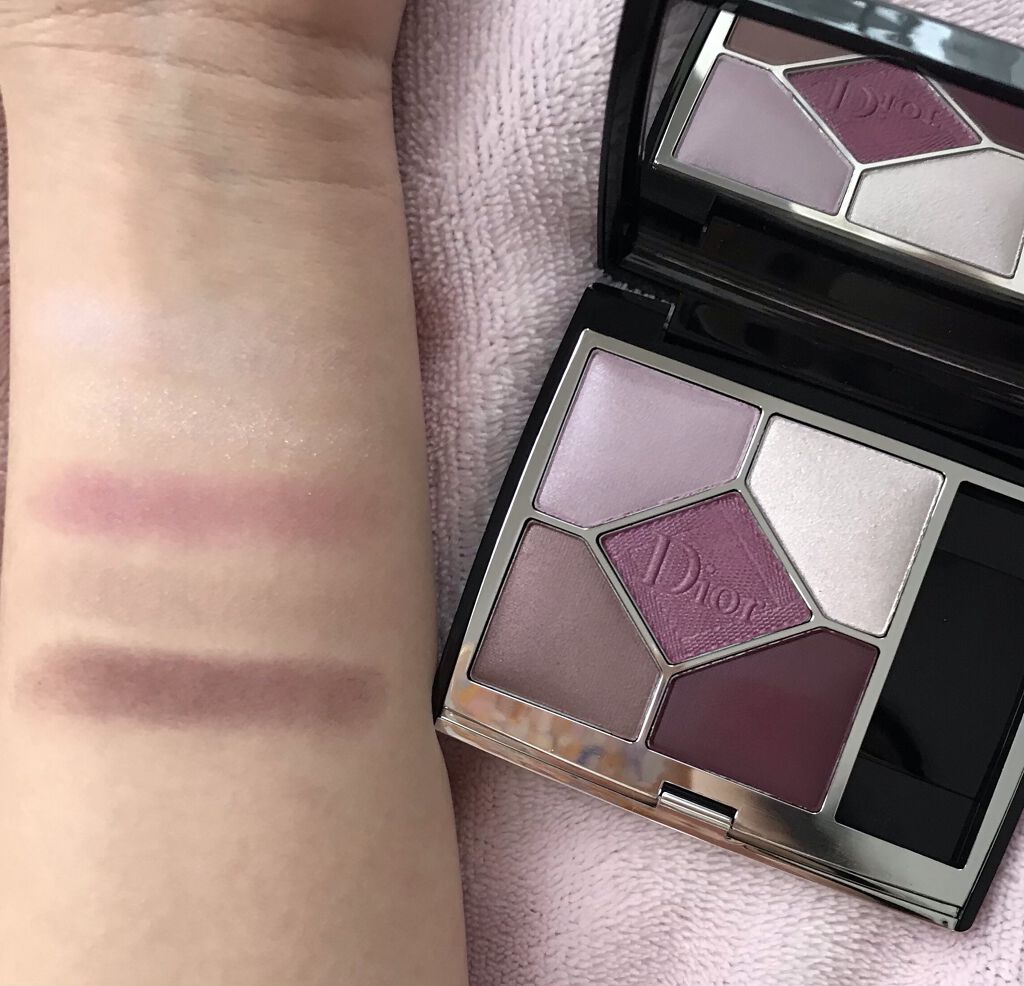 【旧】サンク クルール クチュール 849 ピンク サクラ（生産終了）/Dior/アイシャドウパレットを使ったクチコミ（3枚目）