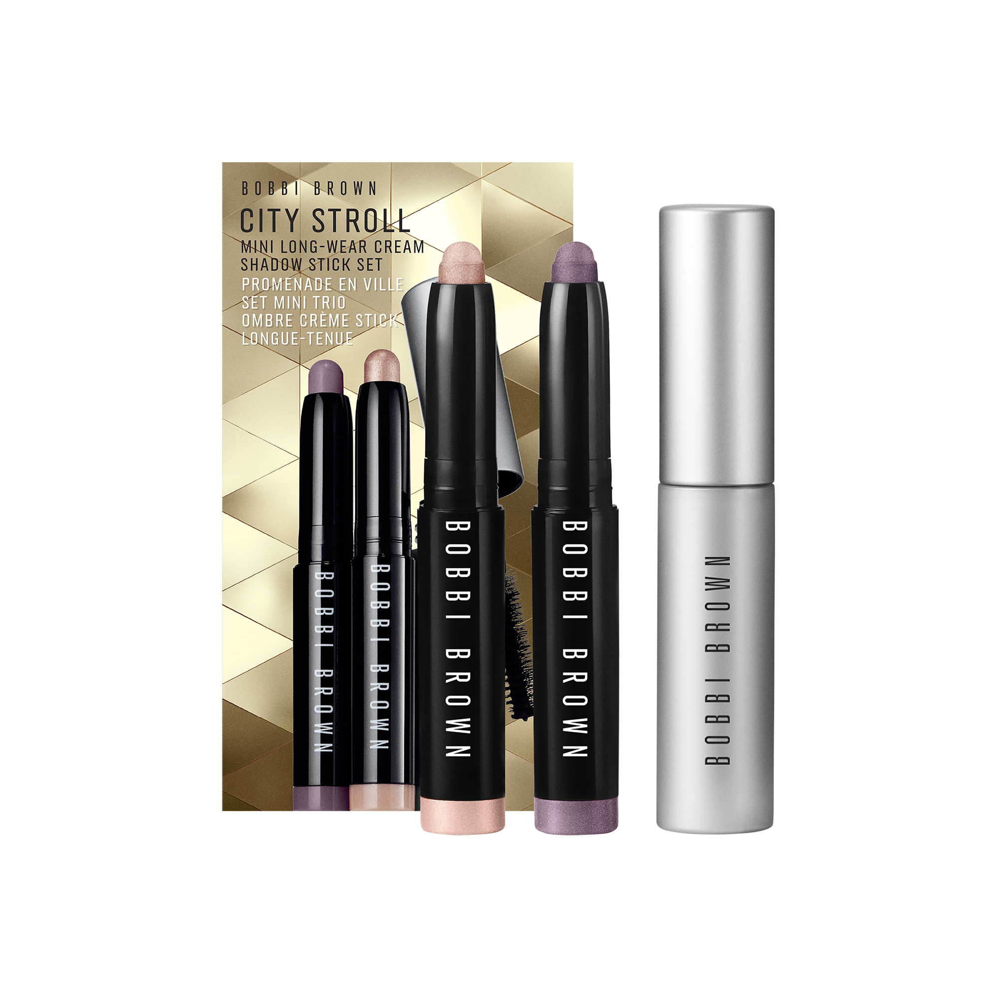 BOBBI BROWN シティ ストロール ミニ ロングウェア クリーム シャドウ スティック セット