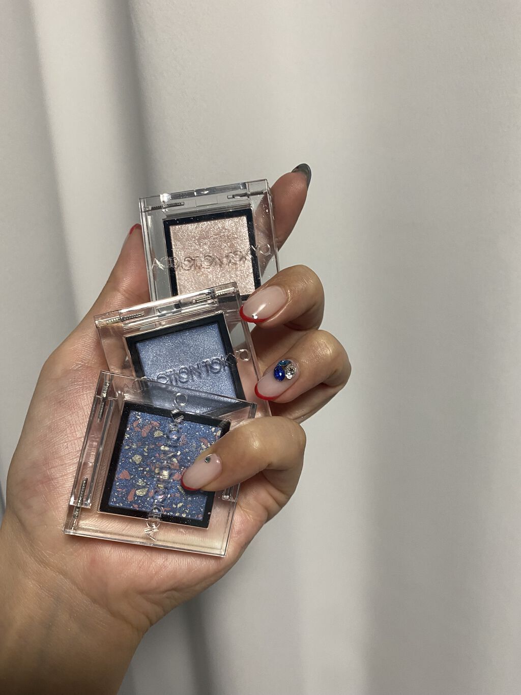 アディクション ザ アイシャドウ クリーム 107C London Blue Topaz/ADDICTION/ジェル・クリームアイシャドウを使ったクチコミ（3枚目）