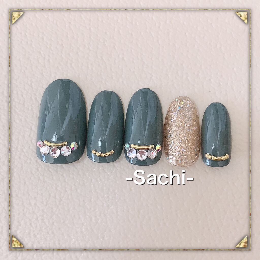 ネイルパーツ/セリア/ネイルチップ・パーツを使ったクチコミ（3枚目）