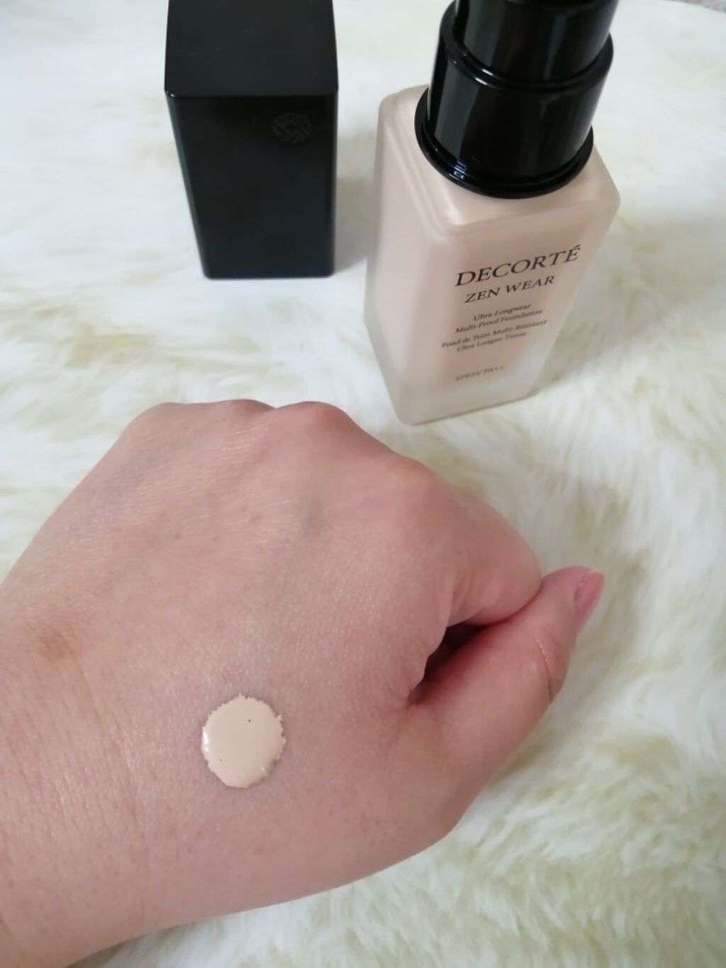ゼン ウェア フルイド N12/DECORTÉ/リキッドファンデーションを使ったクチコミ（3枚目）