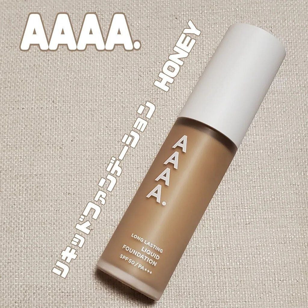 リキッドファンデーション/AAAA./クリーム・エマルジョンファンデーションを使ったクチコミ(1枚目)