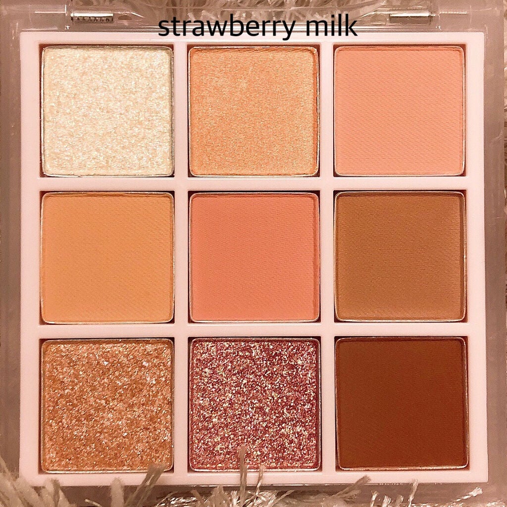 プレイカラーアイズ ≪ミルキーコレクション≫/ETUDE/アイシャドウパレットを使ったクチコミ(3枚目)