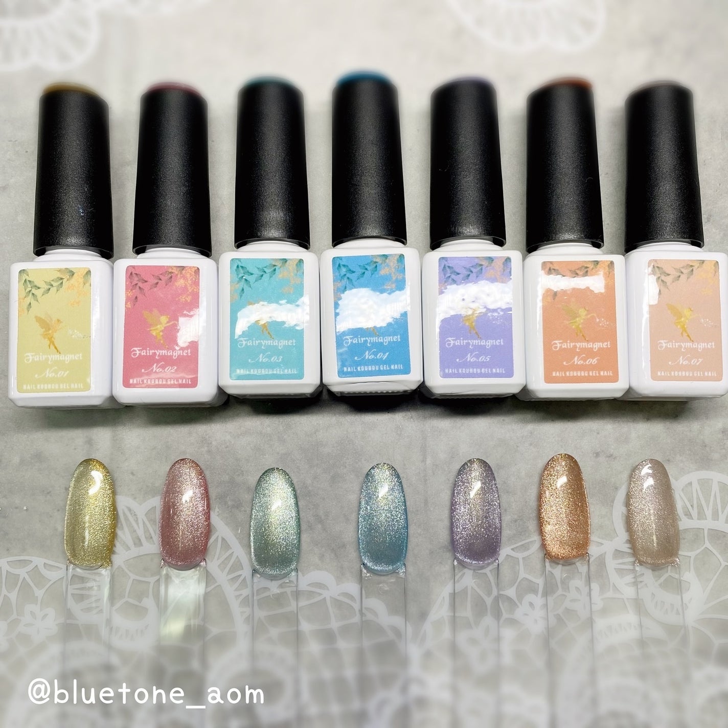 Fairy Magnet/ネイル工房/ジェルネイルを使ったクチコミ(3枚目)