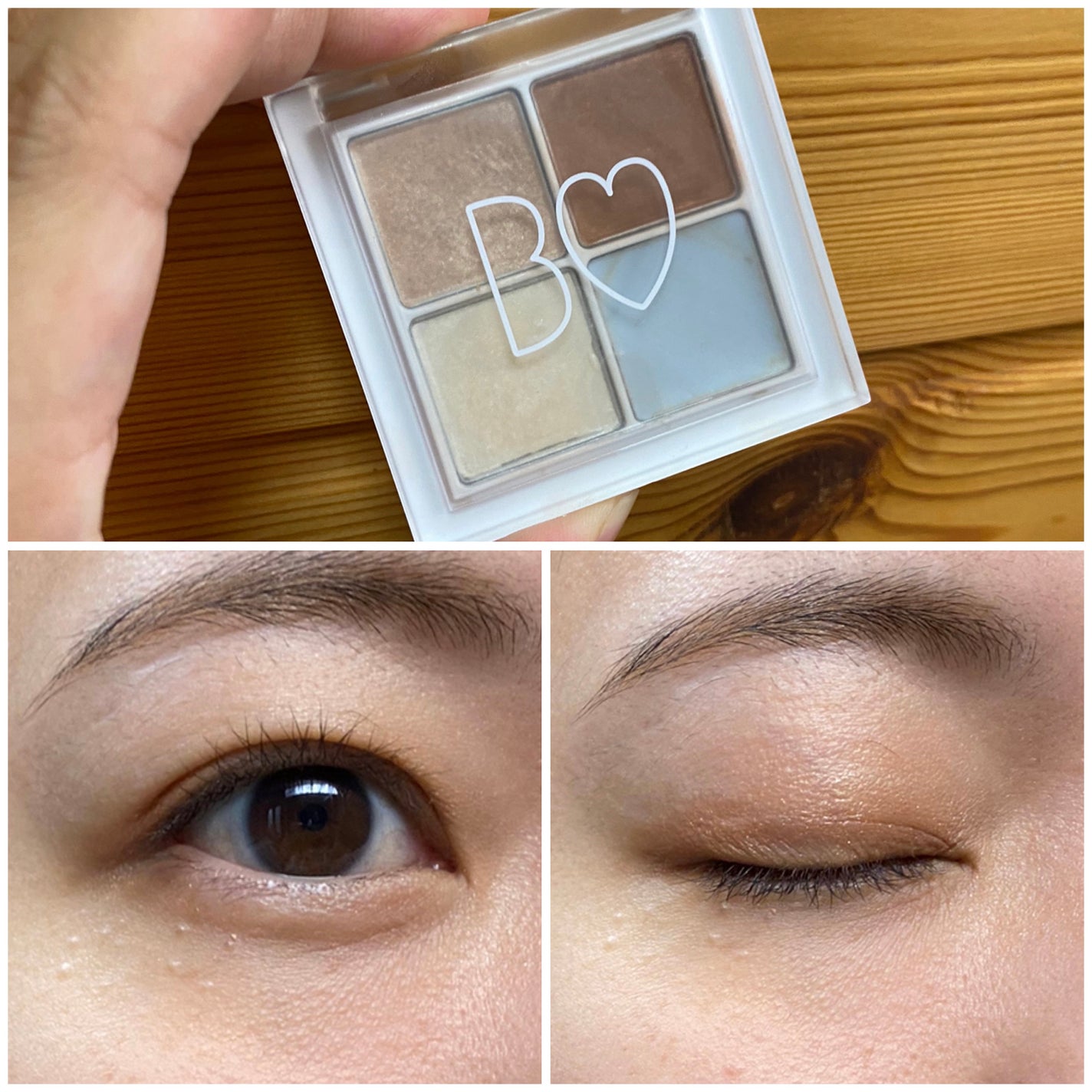 THE アイパレR/b idol/アイシャドウパレットを使ったクチコミ(1枚目)