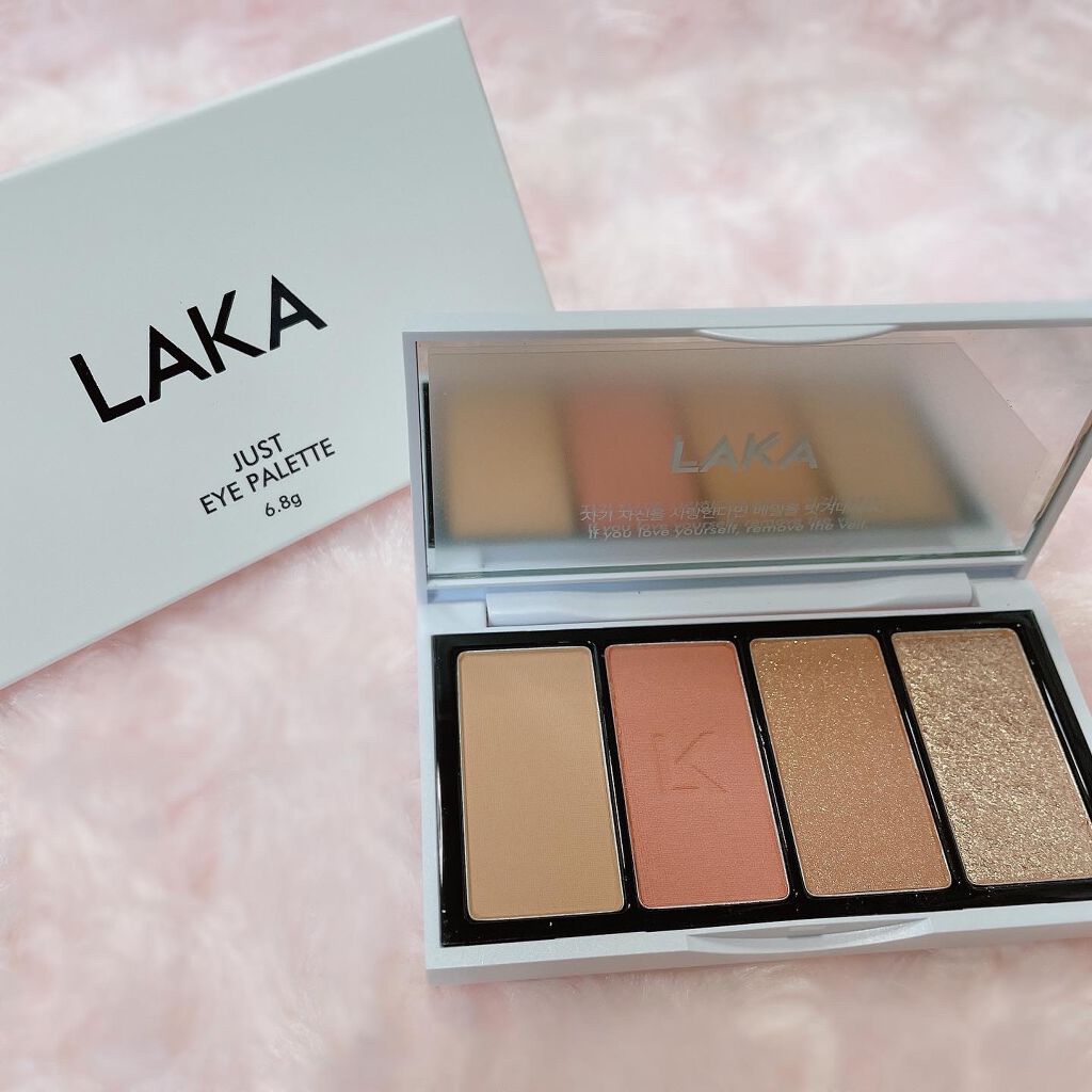 ジャストアイパレット/Laka/アイシャドウパレットを使ったクチコミ（2枚目）