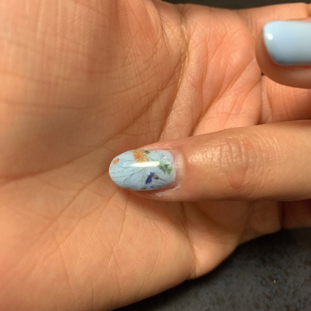 しずくネイルシール/キャンドゥ/ネイルシールを使ったクチコミ(3枚目)