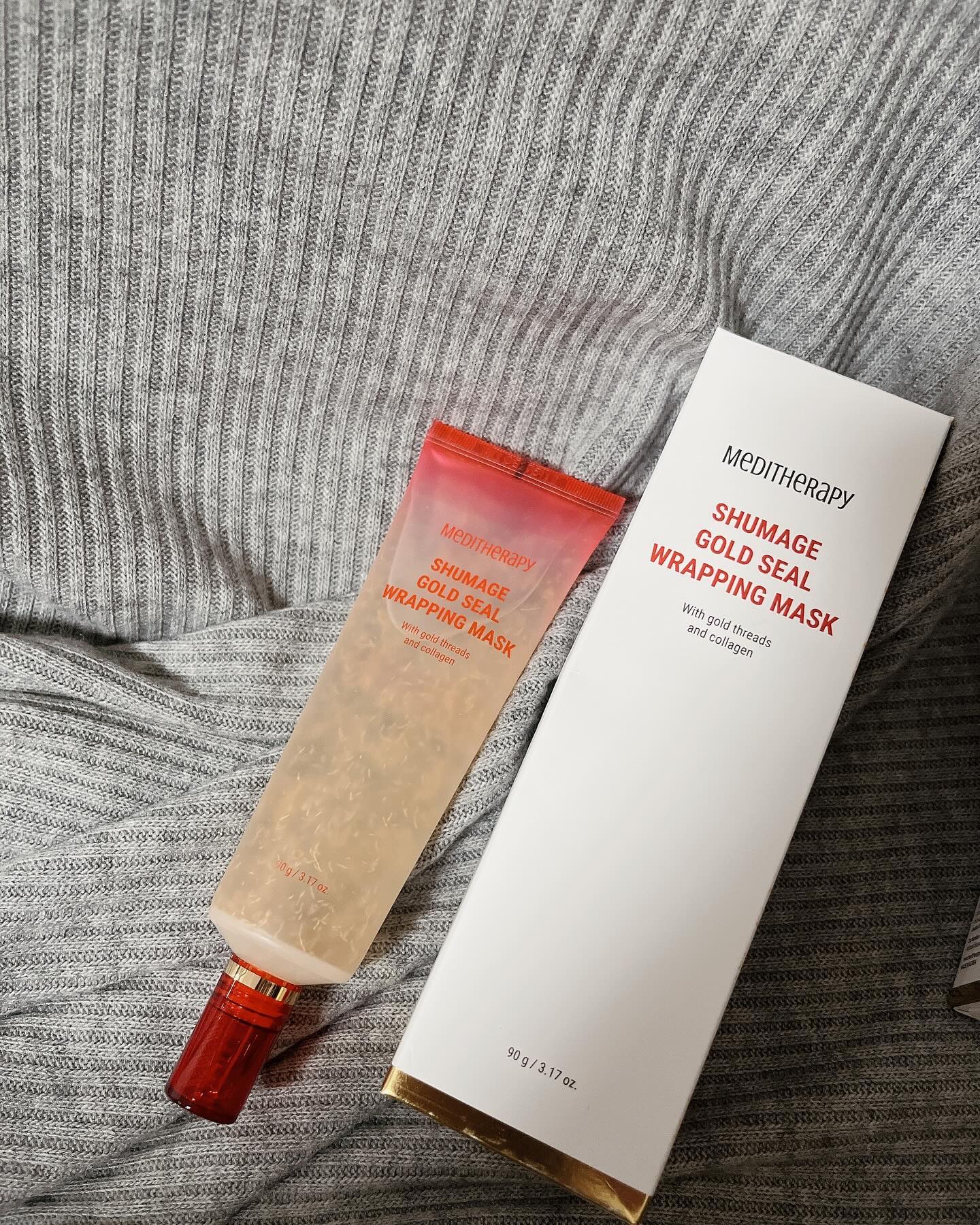 シューマジゴールド糸ラッピングマスク/MEDITHERAPY/シートマスク・パックを使ったクチコミ（2枚目）