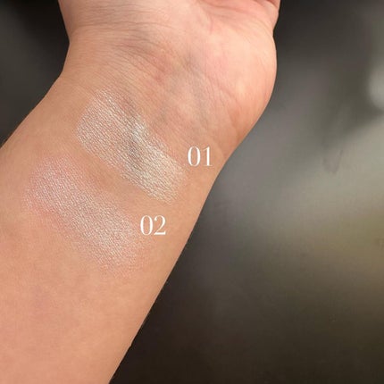 むにゅっとハイライター/キャンメイク/クリームハイライトを使ったクチコミ(2枚目)