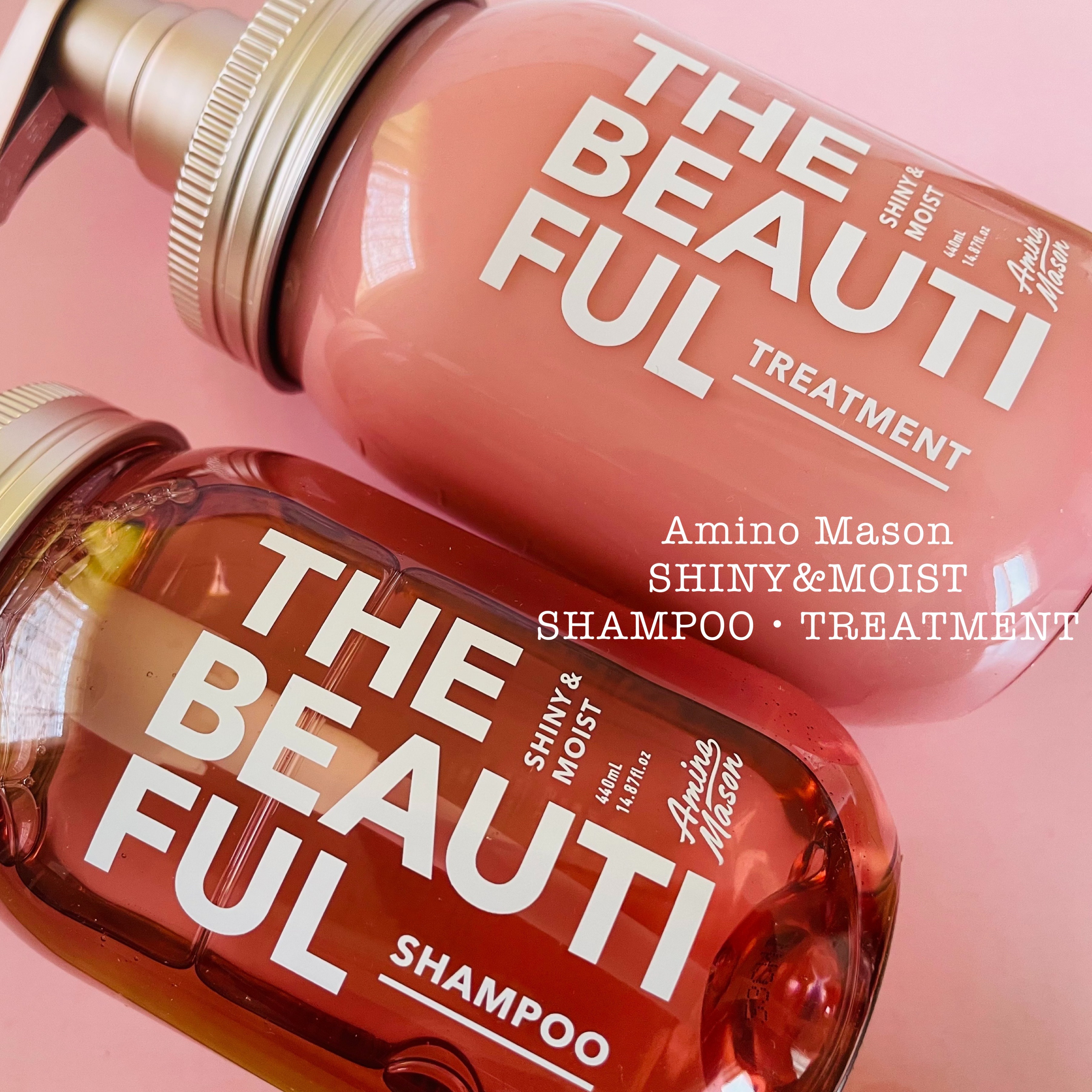 シャイニー＆モイスト シャンプー／ヘアトリートメント/アミノメイソン/市販シャンプーを使ったクチコミ（1枚目）