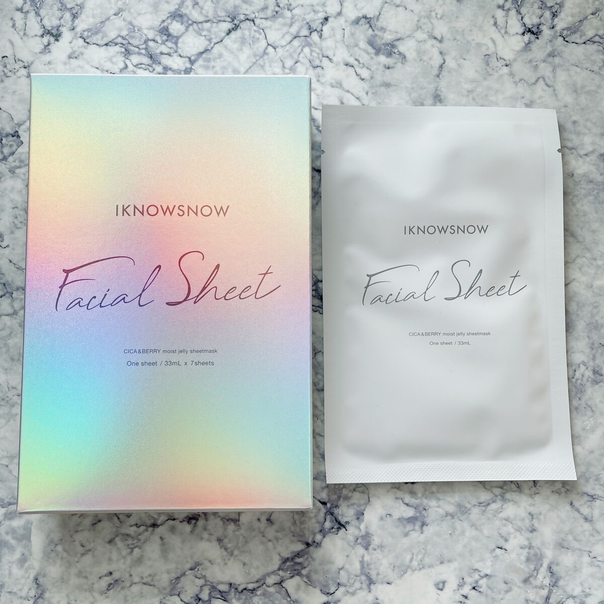 フェイシャルシート/IKNOWSNOW/シートマスク・パックを使ったクチコミ（2枚目）