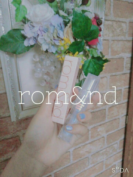 ゼロベルベットティント/rom&nd/リップティントを使ったクチコミ(1枚目)