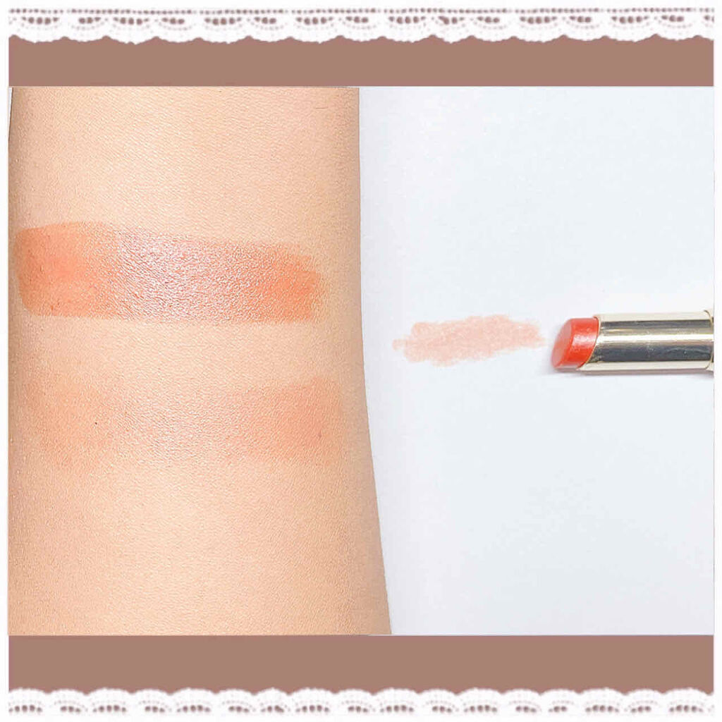 シャイニーエッセンスリップA/media/口紅を使ったクチコミ（2枚目）