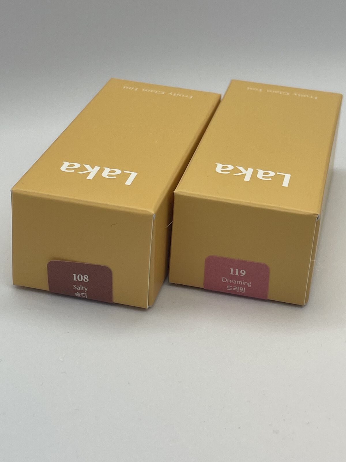 フルーティーグラムティント 119 ドリーミング/Laka/リップティントを使ったクチコミ（1枚目）