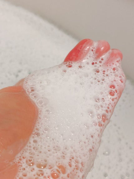 贅沢泡とろ 入浴料 アンバーミルクの香り/お湯物語/入浴剤を使ったクチコミ(2枚目)