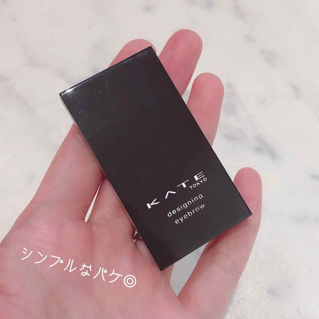 デザイニングアイブロウN/KATE/パウダーアイブロウを使ったクチコミ(3枚目)