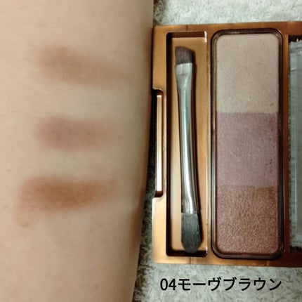 ノーズ&アイブロウパウダー/CEZANNE/パウダーアイブロウを使ったクチコミ(3枚目)