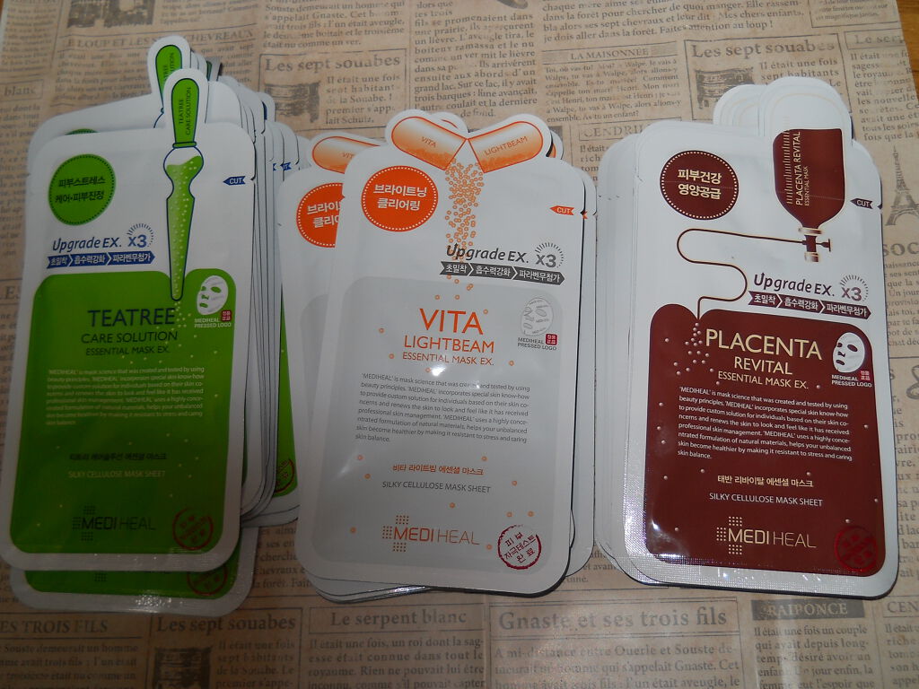 ティーツリーケアソリューション アンプルマスクJEX/MEDIHEAL/シートマスク・パックを使ったクチコミ(1枚目)