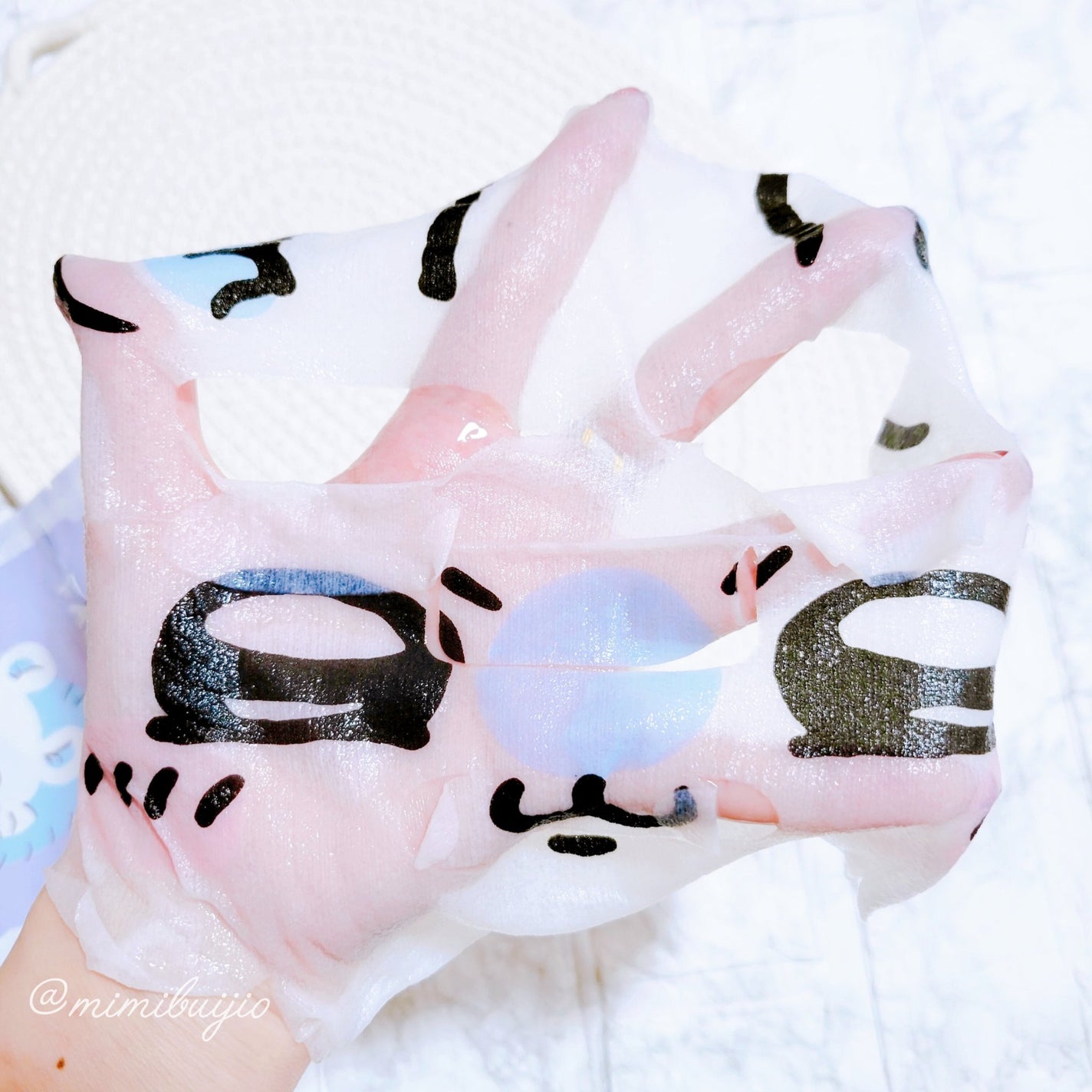 CWフェイスマスク2<モモンガ>/SHOBIDO/シートマスク・パックを使ったクチコミ(5枚目)