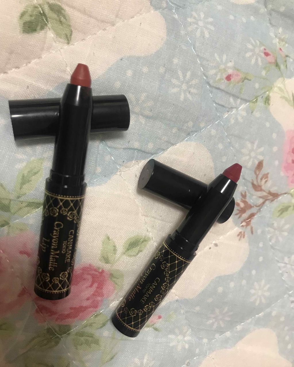 クレヨンマットリップ/キャンメイク/口紅を使ったクチコミ（2枚目）