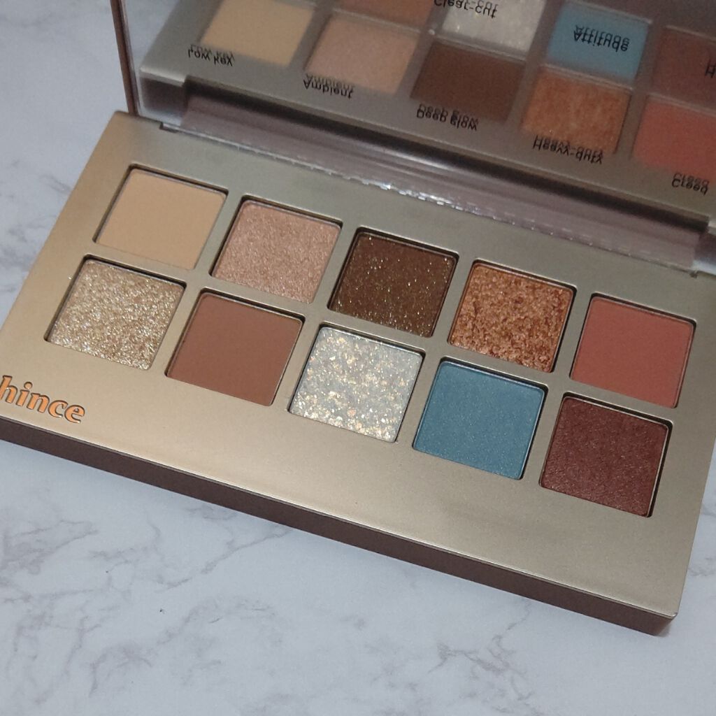 ニューデップスアイシャドウパレット/hince/アイシャドウパレットを使ったクチコミ（1枚目）