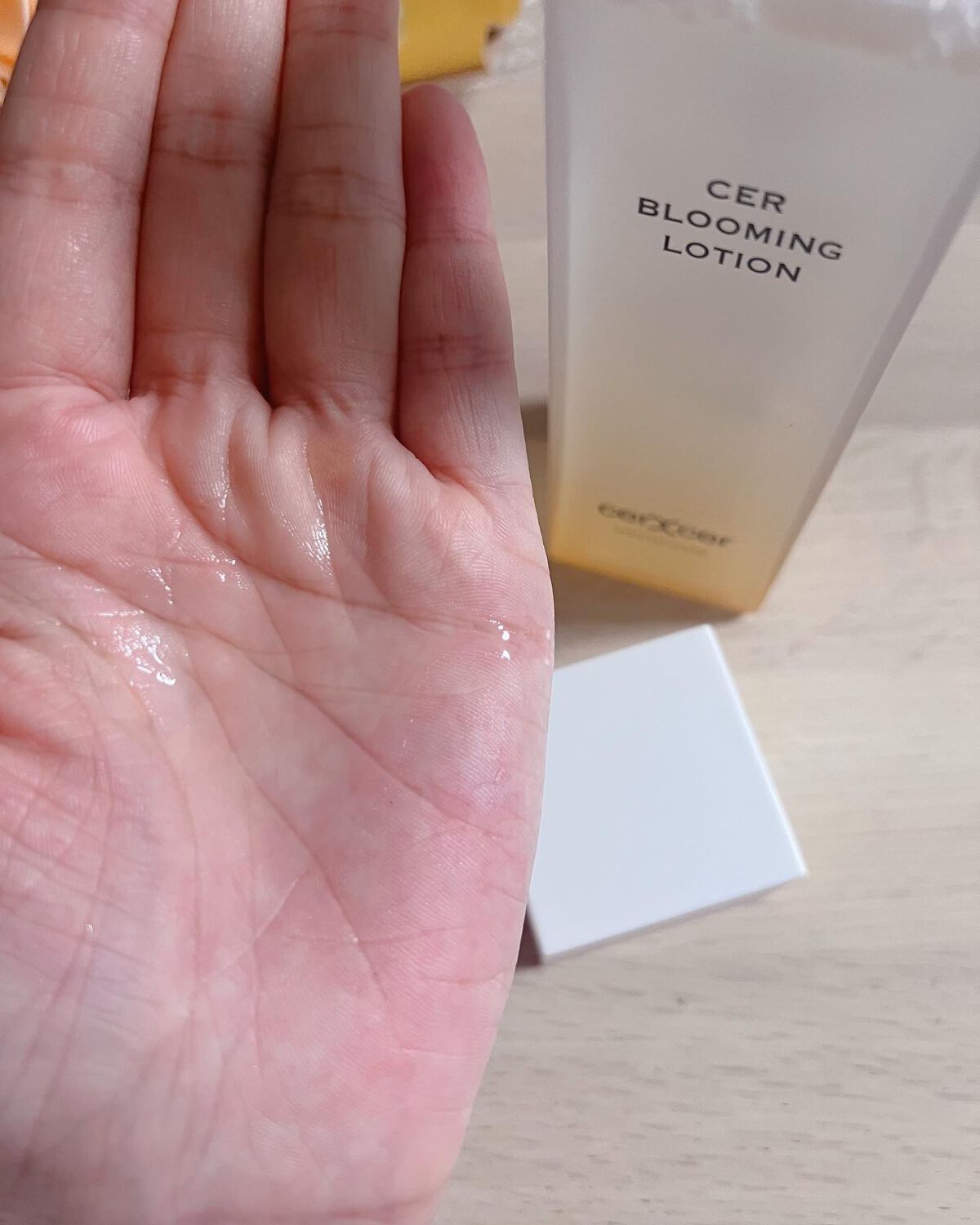  ブルーミングローション/cerXcer/化粧水を使ったクチコミ（3枚目）