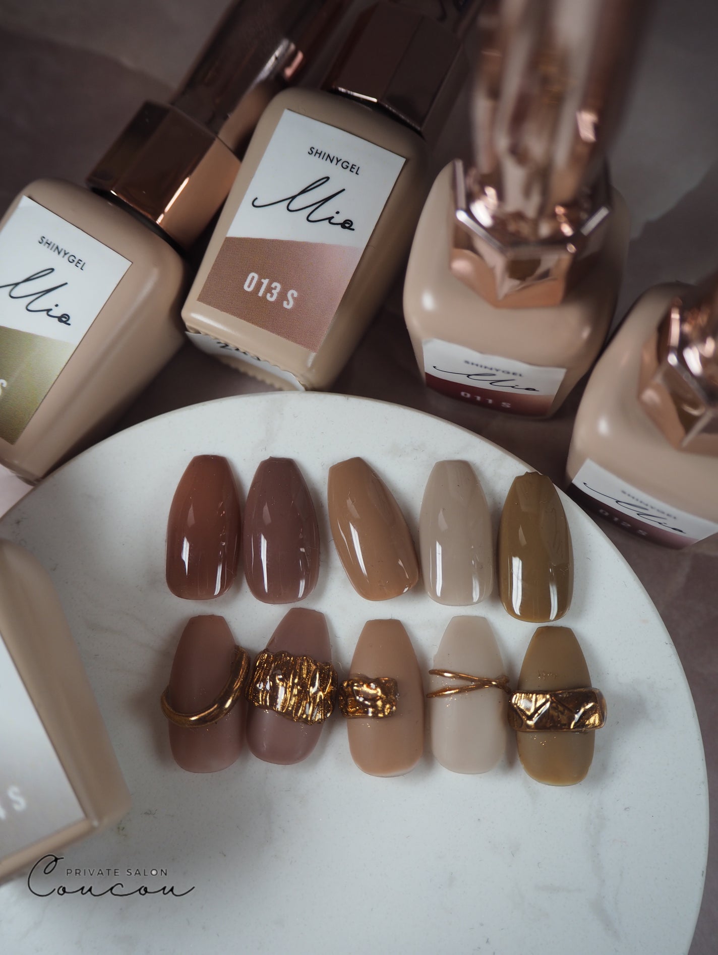 🐒ズボラママみっちゃんの高見えネイル💅 on LIPS 「←他にもたくさん投稿してます♪改めて@shinygel第3期B..」(1枚目)