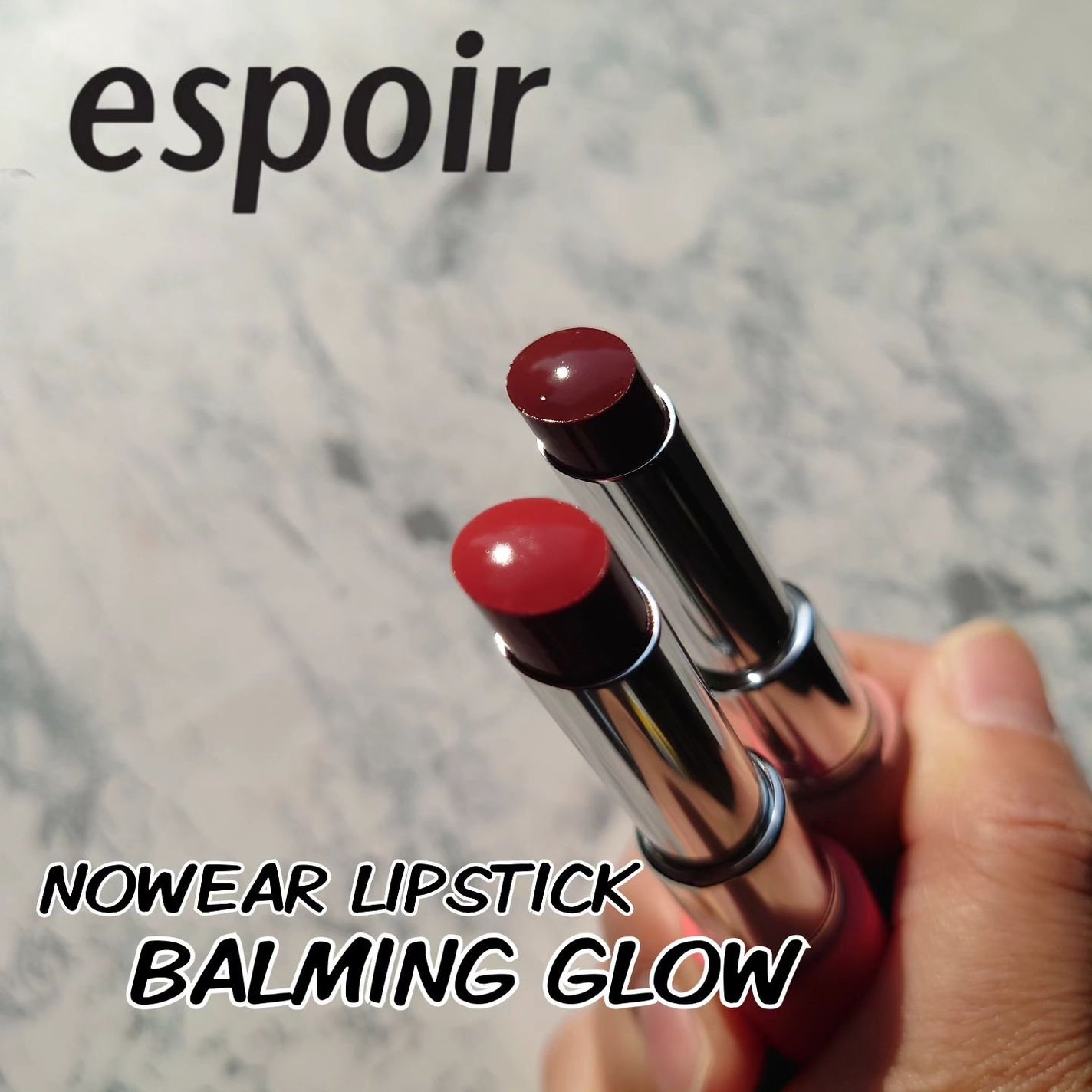 ノーウェアリップスティック バーミンググロー/espoir/口紅を使ったクチコミ(1枚目)