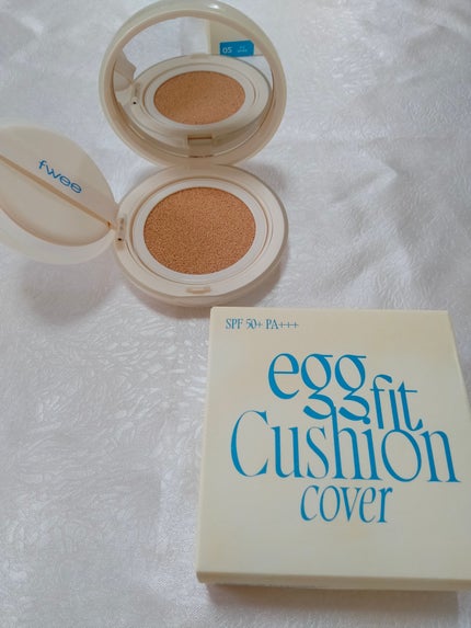 フィー クッションエッグフィットカバー/fwee/クッションファンデーションを使ったクチコミ(5枚目)