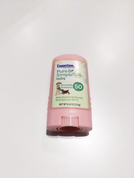 コパトーン ピュア&スマイルベイビー/コパトーン/日焼け止めスティックを使ったクチコミ(2枚目)