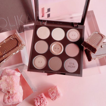 マイフェイブムードアイパレット 9カラー/HOLIKA HOLIKA/アイシャドウパレットを使ったクチコミ(7枚目)