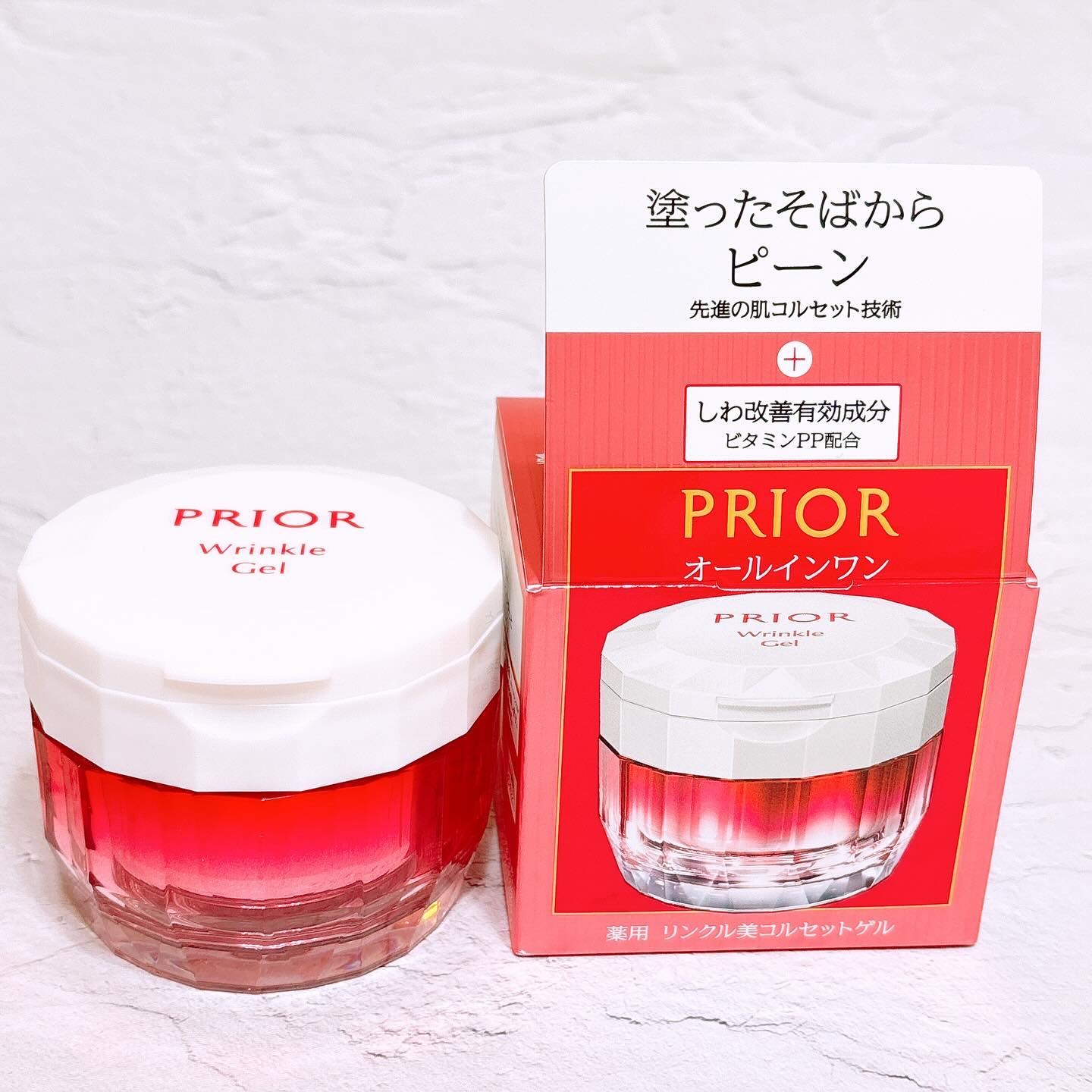 薬用 リンクル美コルセットゲル/プリオール/オールインワン化粧品を使ったクチコミ（1枚目）