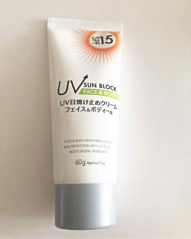 まかろなっち on LIPS 「UV日焼け止めクリームフェイス&ボディー用室内でも日焼け止めが..」（1枚目）