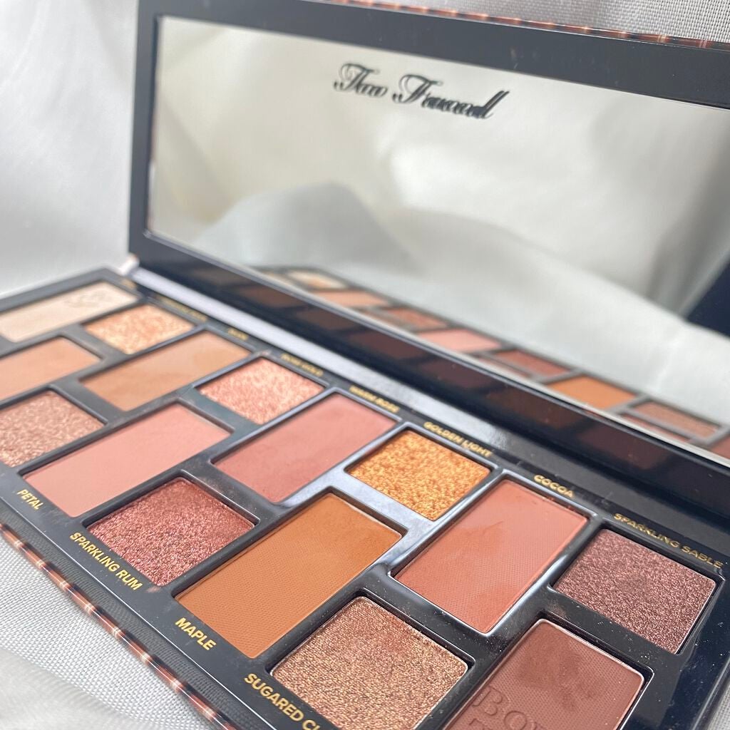 ボーン ディス ウェイ ザ ナチュラル ヌード アイシャドウ パレット/Too Faced/アイシャドウパレットを使ったクチコミ(2枚目)