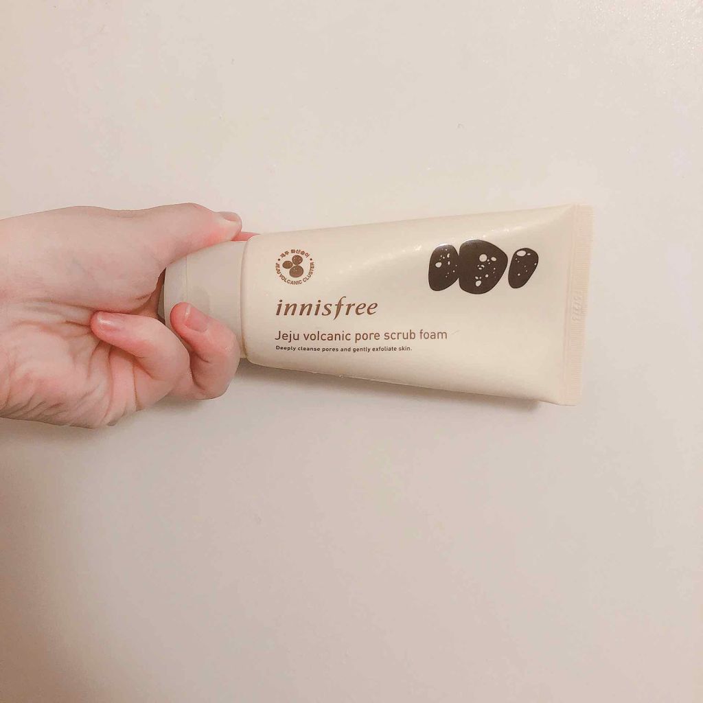 ヴォルカニックポア スクラブフォーム/innisfree/洗顔フォームを使ったクチコミ（1枚目）
