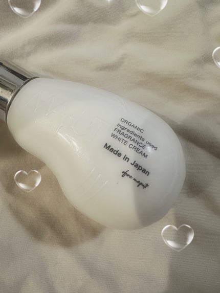 オーガニックフレグランスホワイトクリーム/MAPUTI/デリケートゾーンケアを使ったクチコミ(1枚目)