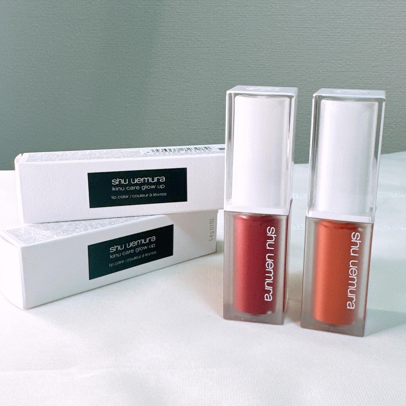 キヌケアグローアップ/shu uemura/口紅を使ったクチコミ(5枚目)