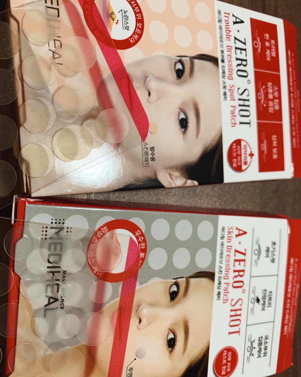 A-zero Shot Trouble Dressing Spot Patch/MEDIHEAL/シートマスク・パックを使ったクチコミ（1枚目）