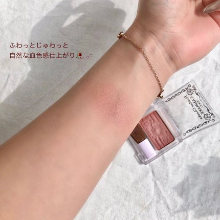 【旧品】パウダーチークス PW41 アンティークローズ/キャンメイク/パウダーチークを使ったクチコミ(2枚目)