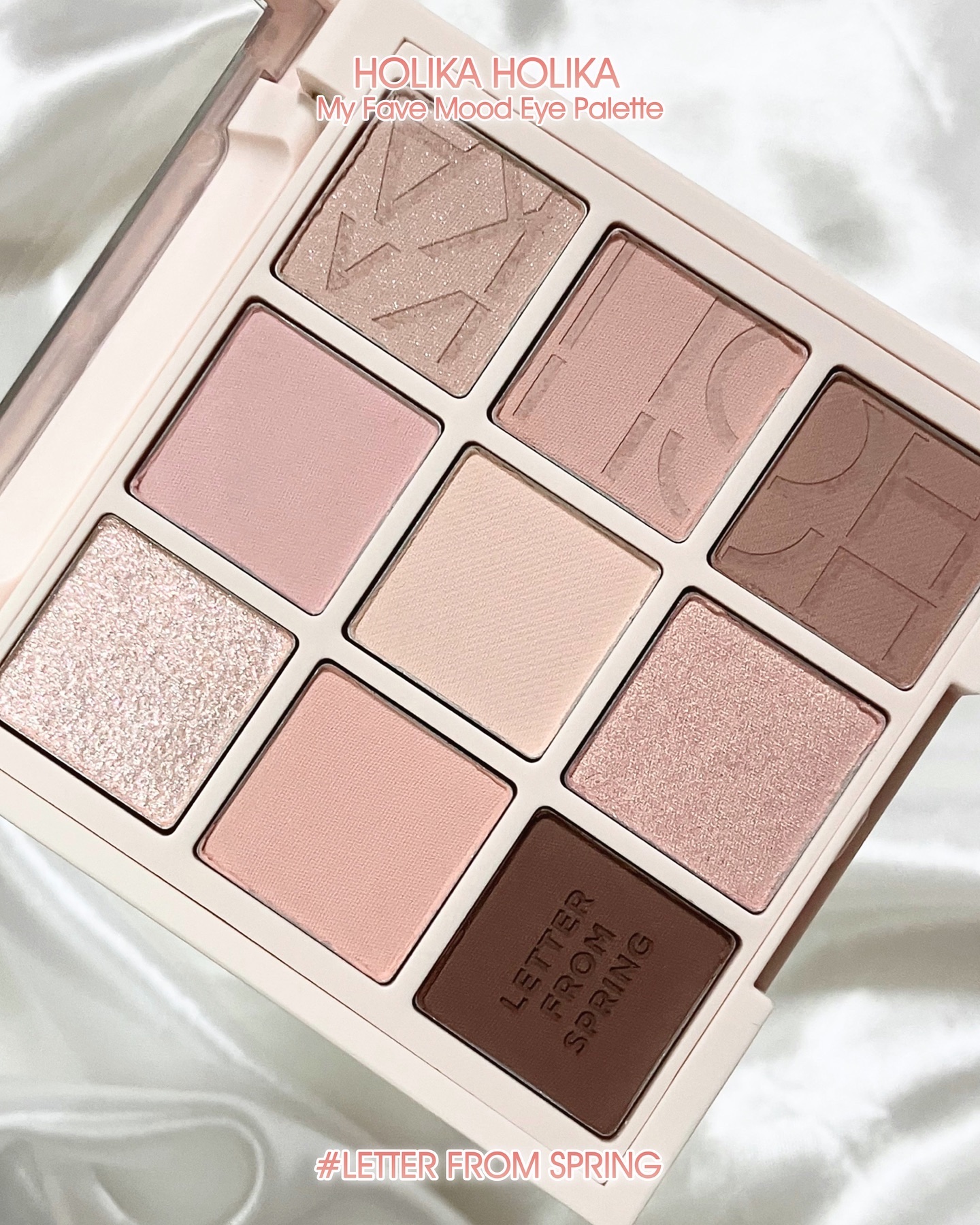 マイフェイブムードアイパレット 9カラー/HOLIKA HOLIKA/アイシャドウパレットを使ったクチコミ（3枚目）
